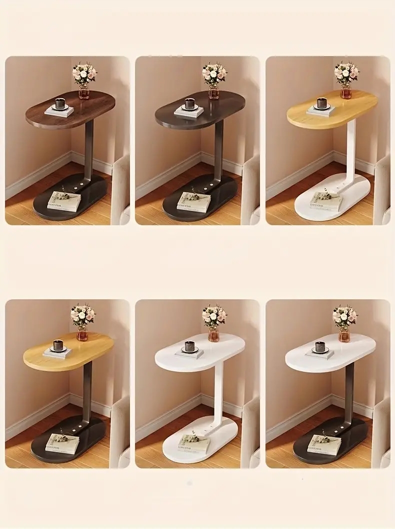 多功能电脑桌 -，简易办公桌，完美适用于笔记本电脑、学习、办公室或床边使用，可放置书本、水杯、食物 商品详情 3