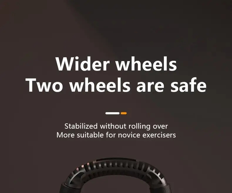 universal four wheel ab roller with automatic rebound steel spring core uncharged non slip foam handles durable iron pp construction fitness wheel for abdominal workouts home gym equipment details 10