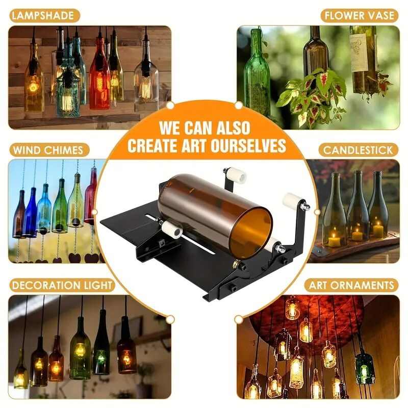 glass   tool universal cutting for square and round bottles 3