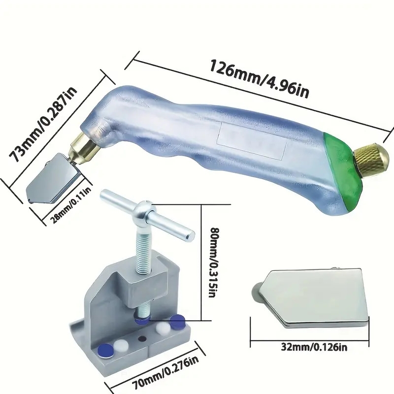 high quality handheld glass cutter   cutting tool for thick glass and tiles large wheel cutter head for glass tiles opening tool set tile d cutting tool small wheel glass cutter large wheel tile cutter essential tool for home decoration details 0