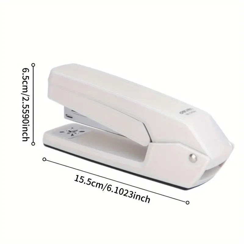 a desktop stapler that can   degrees operated manually versatile for   use in white   of stapling up to 25 sheets     out     it buying   a great deal Product details 2