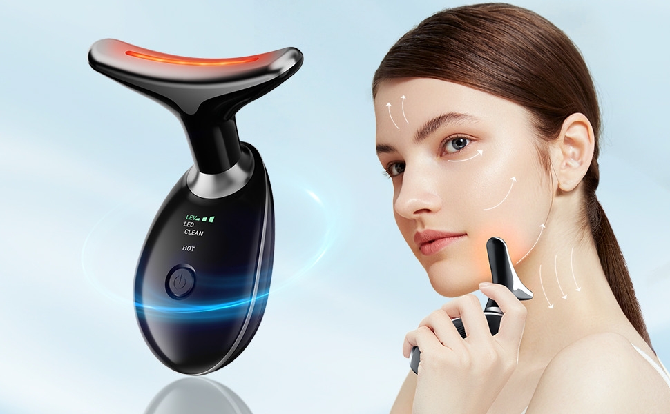 Hot Sale Face Neck Tool For Skin Care, Electric Neck Face Lifting Device For Wrinkle Removal, MULTICOLOR 2