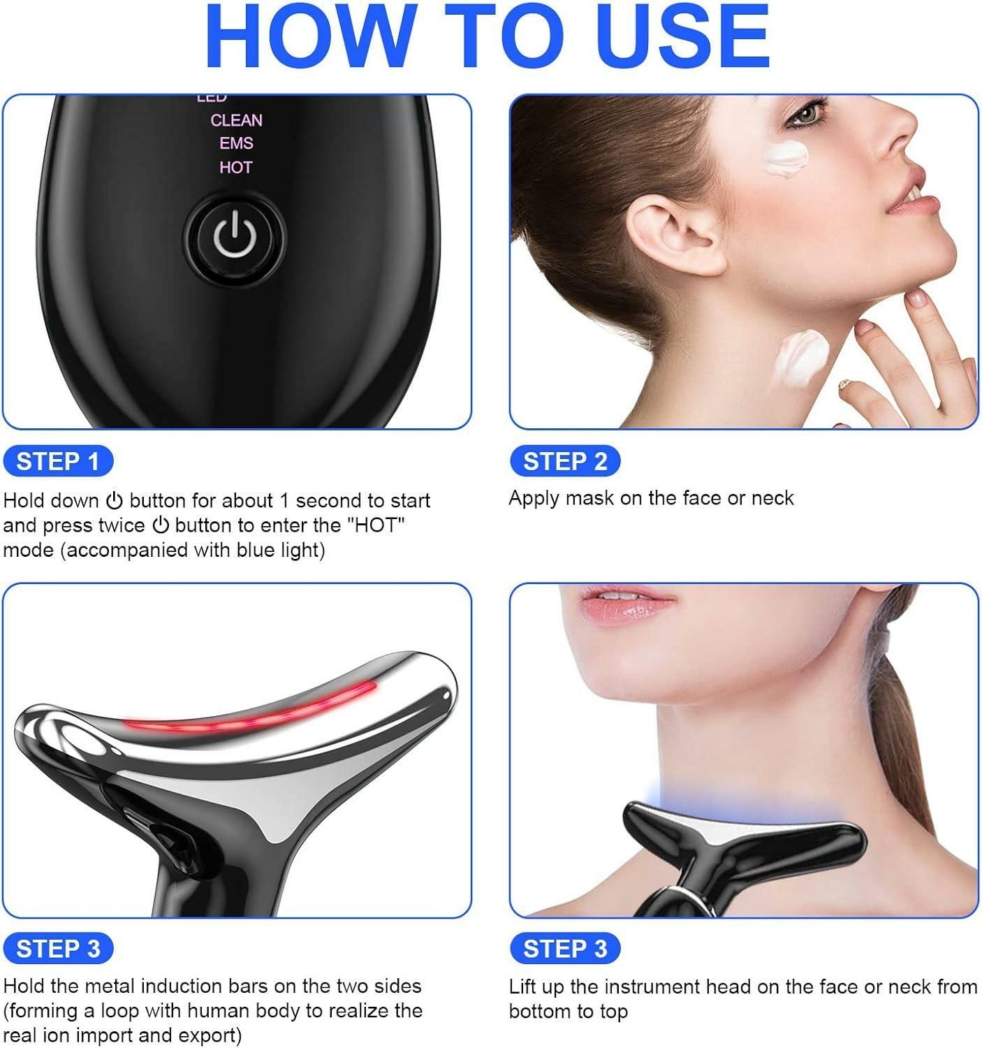 Hot Sale Face Neck Tool For Skin Care, Electric Neck Face Lifting Device For Wrinkle Removal, MULTICOLOR https://ke.jumia.is/cms/external/pet/GE840ST3PU5ILNAFAMZ/e2cd0609d4a2becc716c414236952de8.jpg