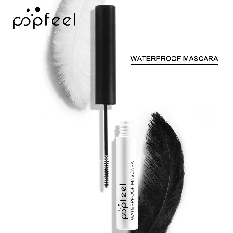 popfeel waterproof curly mascara long lasting smudge free sweat proof formula details 2