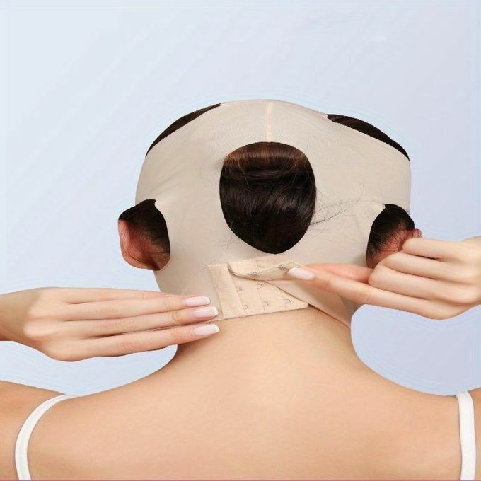 product_image_name-Generic-Face Lift Sleeping Belt, Cheek Chin Shaping Belt Strap Face Mask V Line Lifting-6