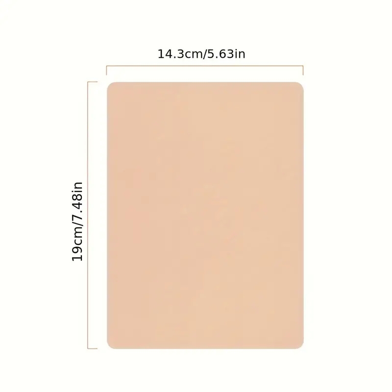5pcs dual sided tattoo practice skin sheets 19 x 14 3cm silicone microblading practice skin for eyebrows lips ideal for beginners pros tools beginner tattoo kit intricate patterns smooth texture tattoo skin practice 4
