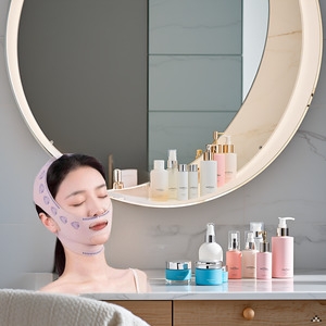 A serene nature scene with a tranquil lake surrounded by lush greenery, providing a calming backdrop