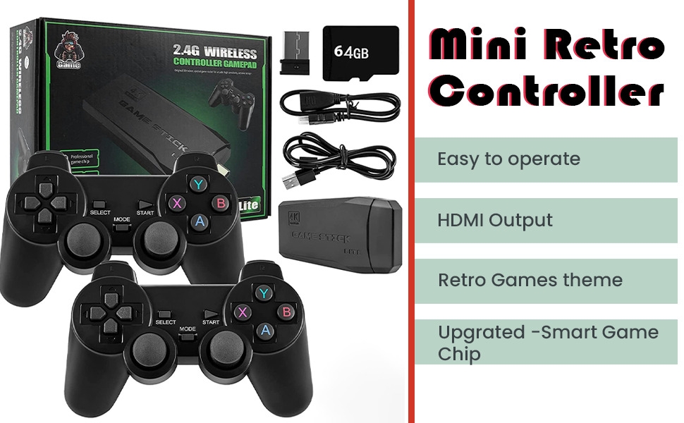 Wireless controller game pad