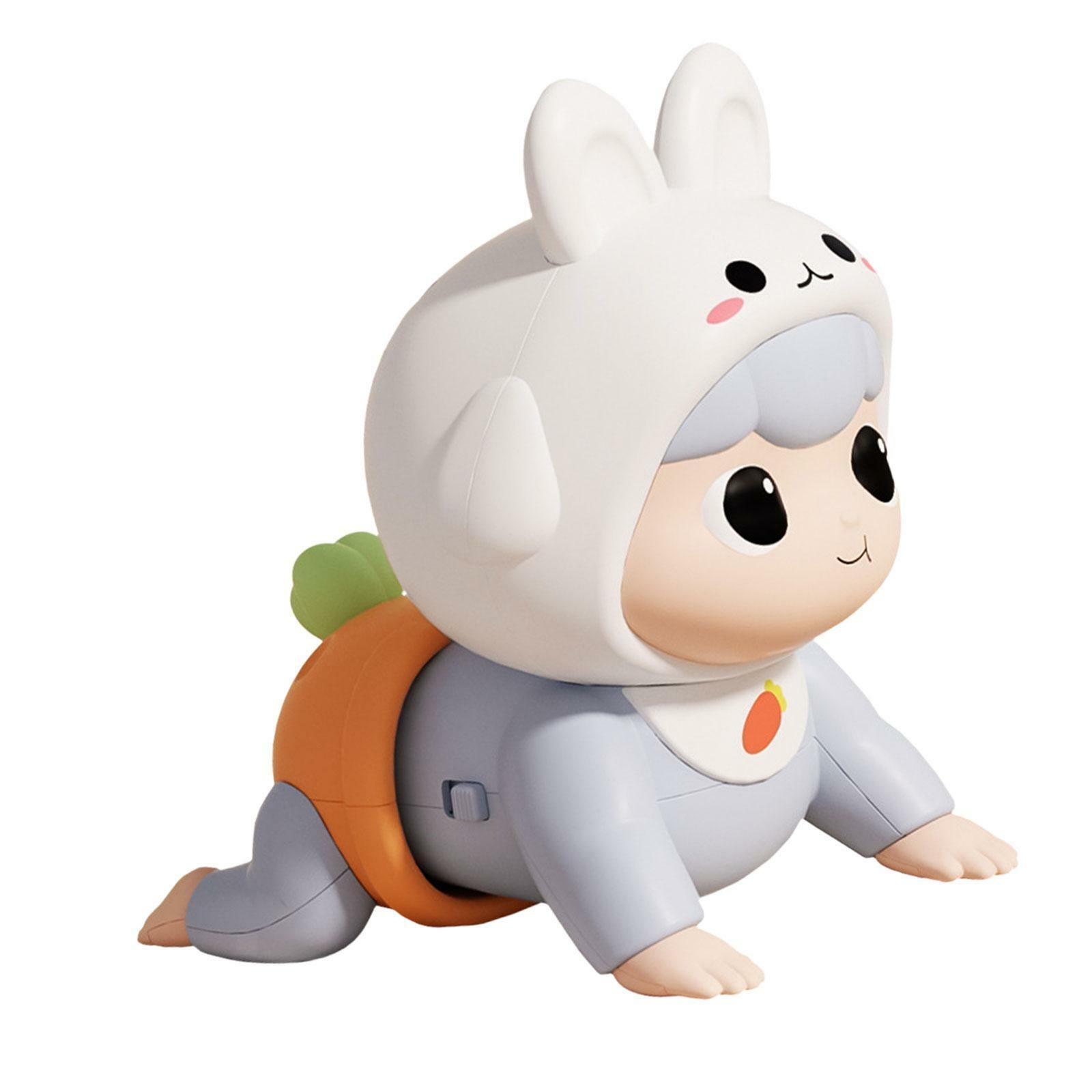 Poupée rampante électrique pour bébé, jouet rampant pour bébé, apprendre - Photo 7/7