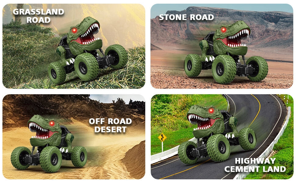 RC Dinosaur Monster Truck Toys