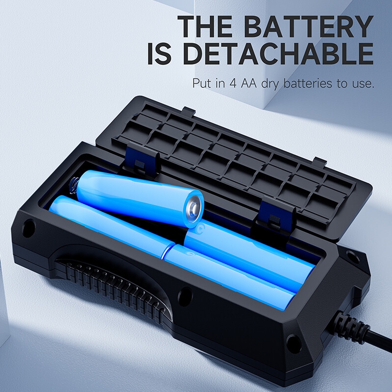 新款P230工业内窥镜管道检查摄像机8毫米镜头汽车发动机管道镜摄像机，带AA电池电源