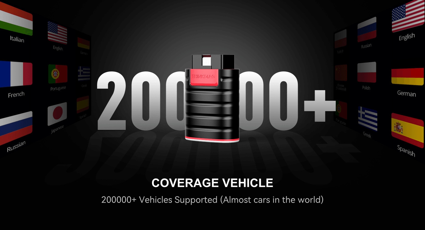 Thinkdiag Coverage 200000+ Vehicle