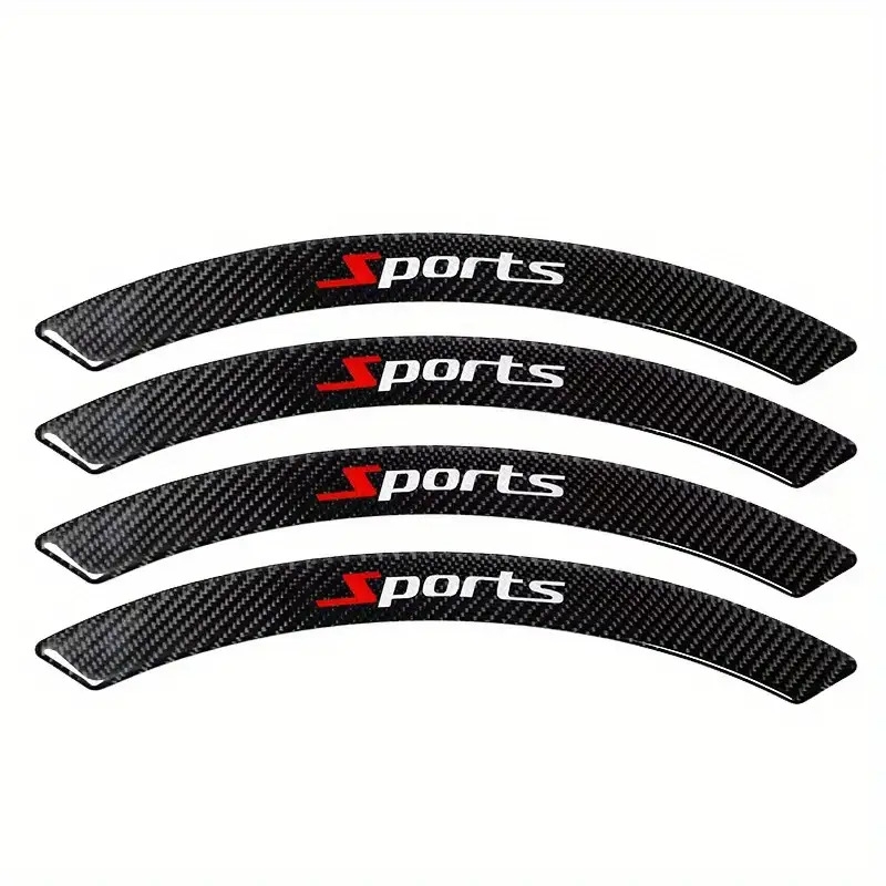 new car wheel eyebrow anti collision strip modified carbon fiber front and rear wheel eyebrow stickers to cover scratches decorative stickers details 4