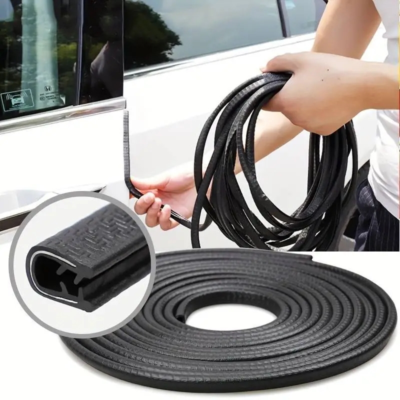 car door   protector car door anti collision strip soundproof strip dustproof rubber strip door bottom anti collision rubber strip 6