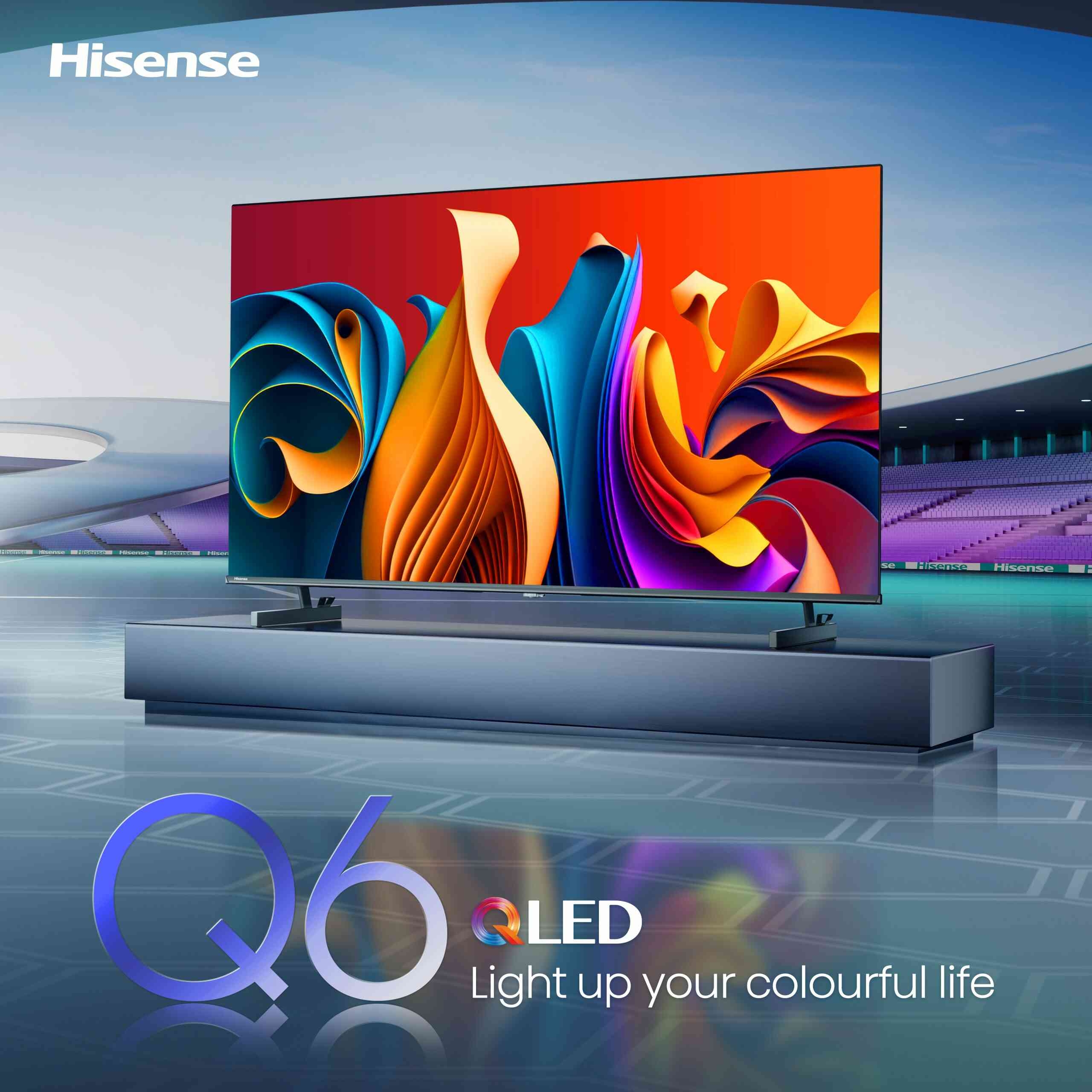 Hisense 55Q6N 55 Inch 4K QLED TV Q6 Series