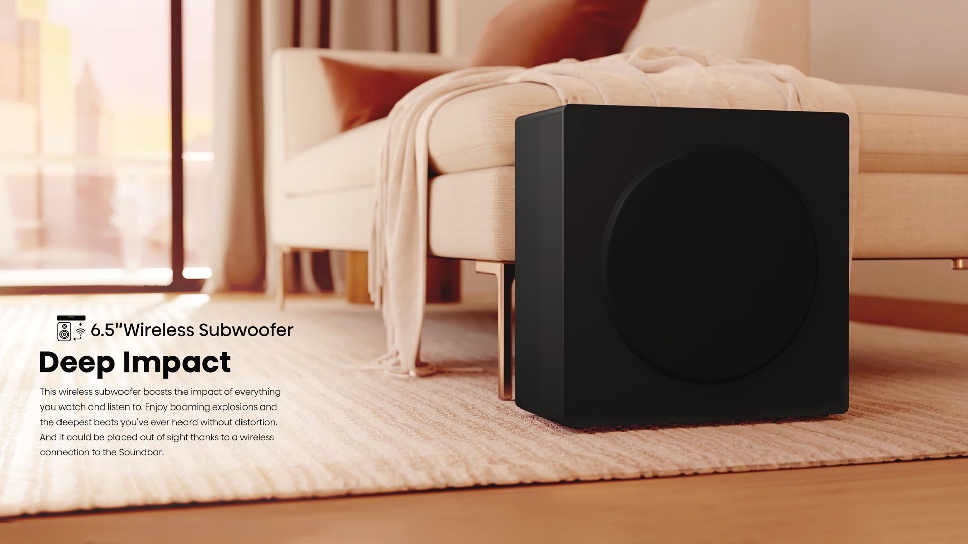 Hisense HS3100 Soundbar | 3.1 Channel Soundbar