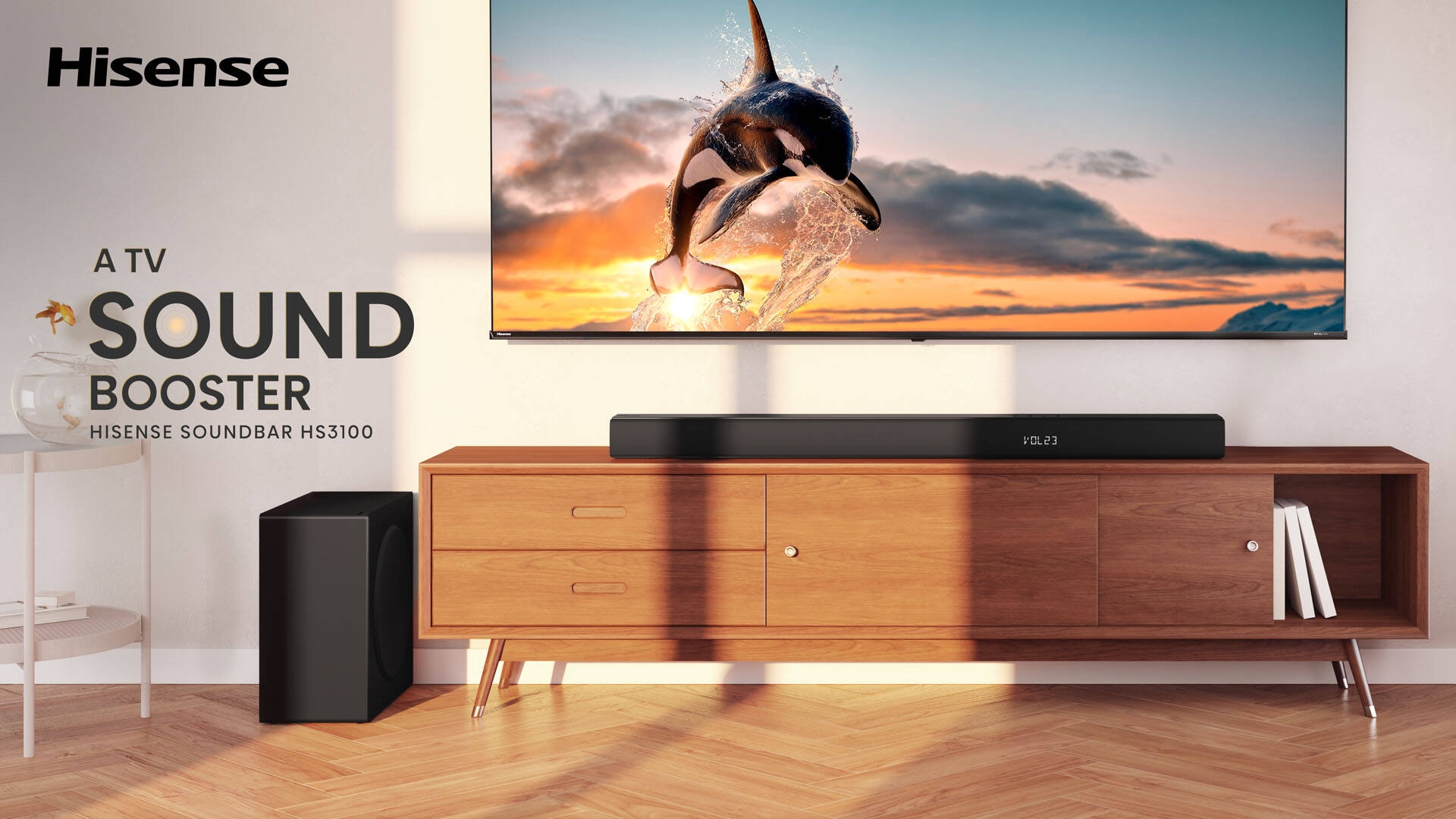 Hisense HS3100 Soundbar | 3.1 Channel Soundbar