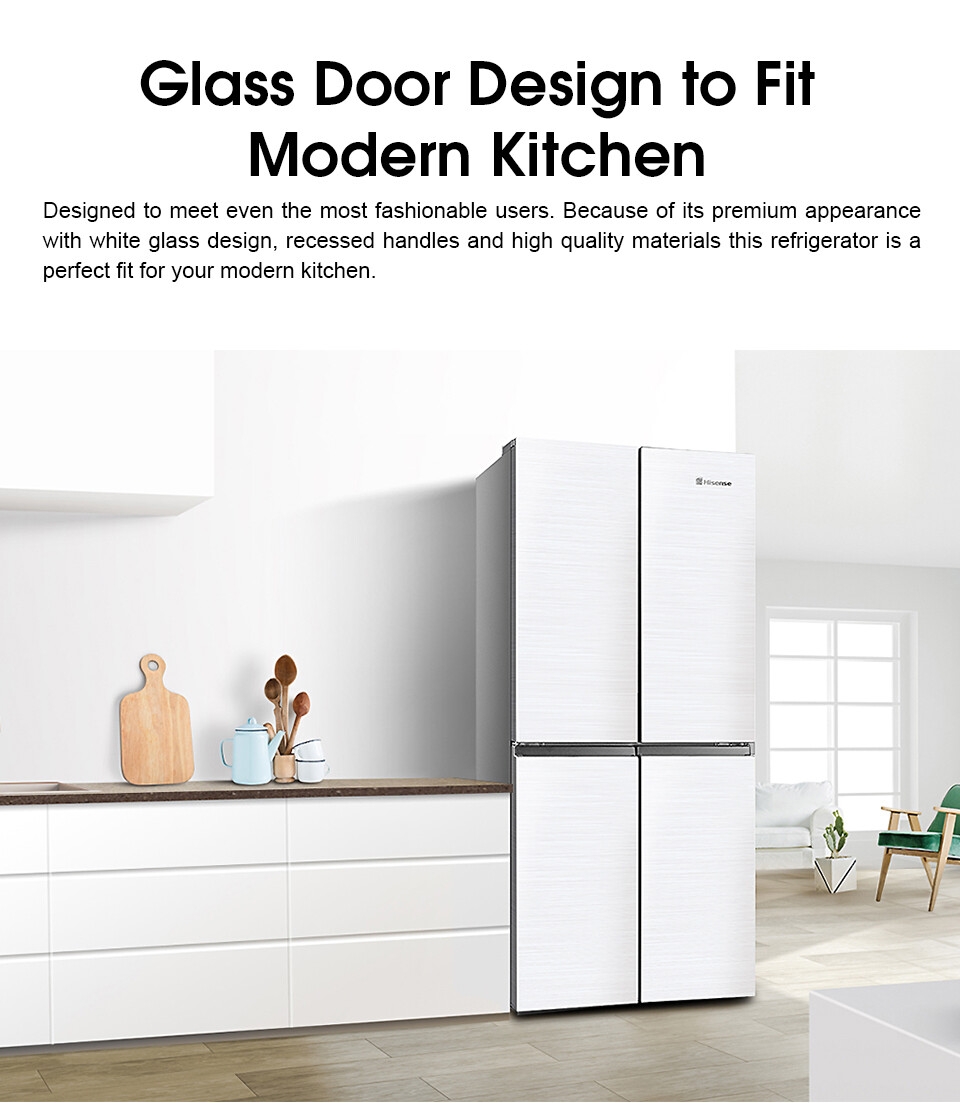 Hisense REF470DR 470 Litres 4 door Fridge
