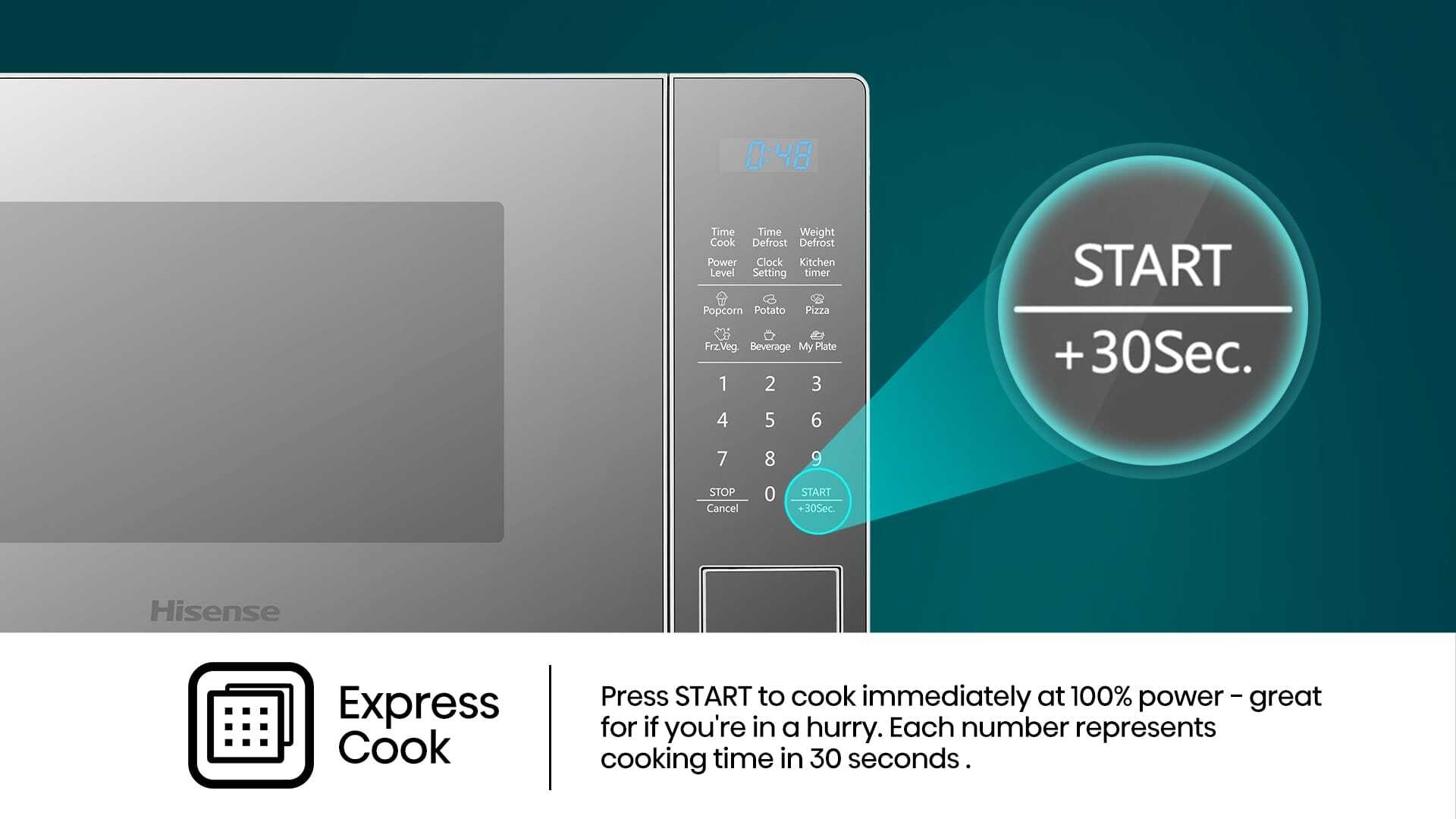 Hisense H20MOMS11 | 20L Microwave Oven