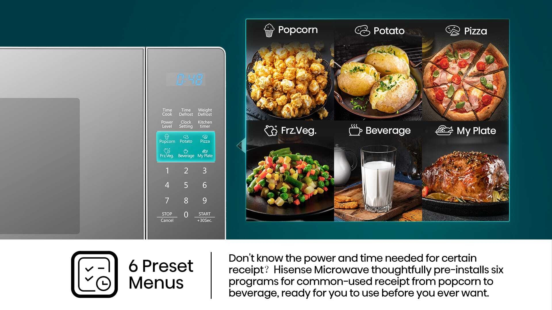 Hisense H20MOMS11 | 20L Microwave Oven