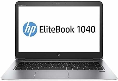HP EliteBook Folio 1040 G3 - Intel Core i5-6300U - 8GB DDR4 Memory, 128GB SSD - 14-inch QHD Touchscreen - 802.11AC - Bluetooth - Webcam - USB-C - HDMI - Windows 10 Pro (Renewed)