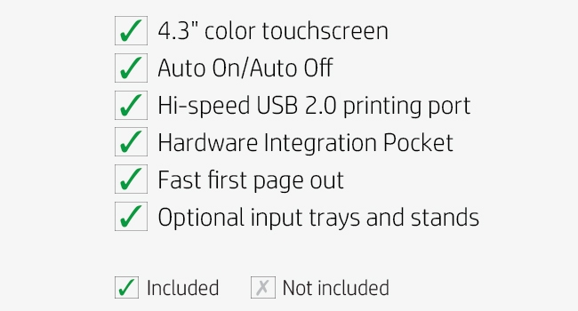 touchscreen auto on hi-speed usb 2.0 port hardware integration optional trays stands