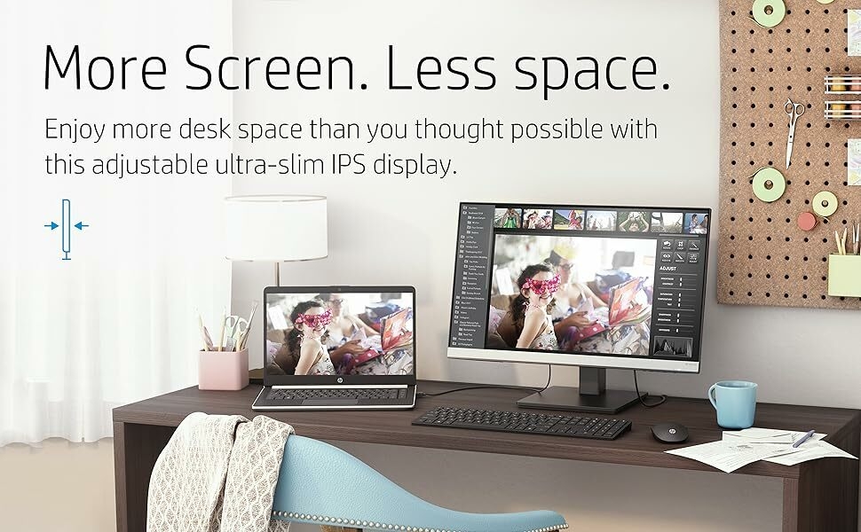 HP 24mh FHD Monitor More Space
