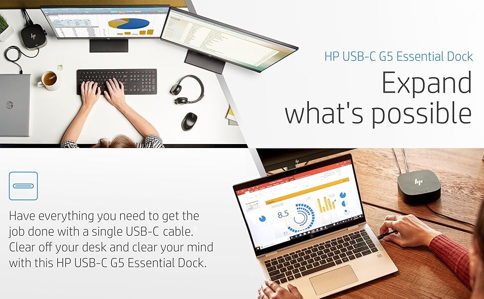 HP USB-C Essential Dock G5