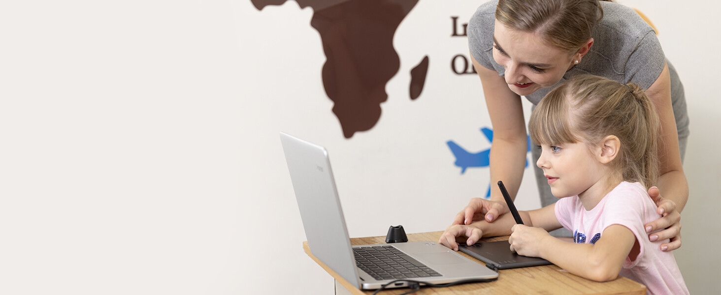 HUION HS64 drawing tablet