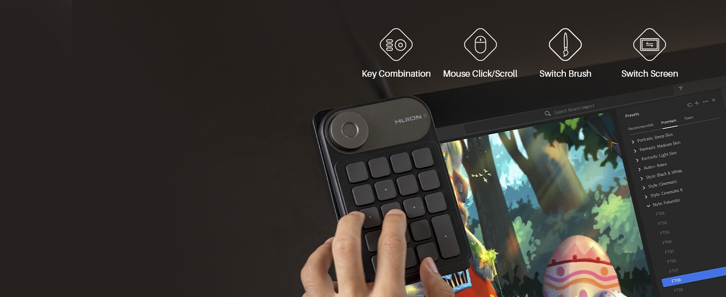 Combine Mini Keydial for Better Efficiency