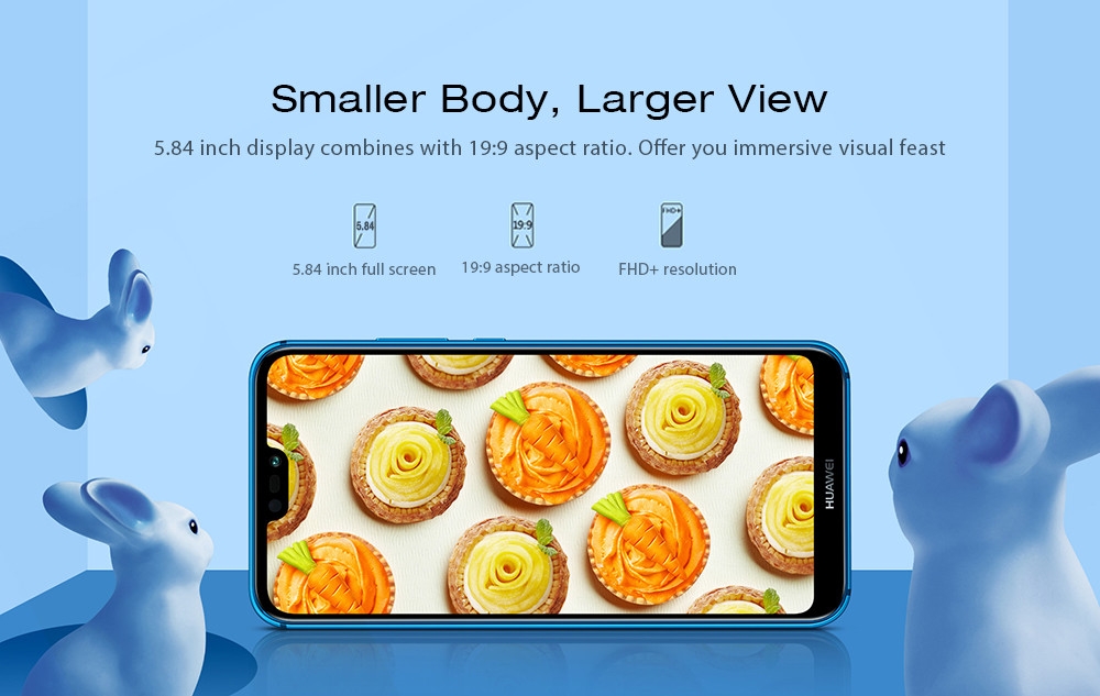 HUAWEI Nova 3e / P20 Lite 4G Phablet Kirin 659 Octa Core 4GB + 64GB HUAWEI Nova 3e / P20 Lite 4G Phablet Kirin 659 Octa Core 4GB + 64GB