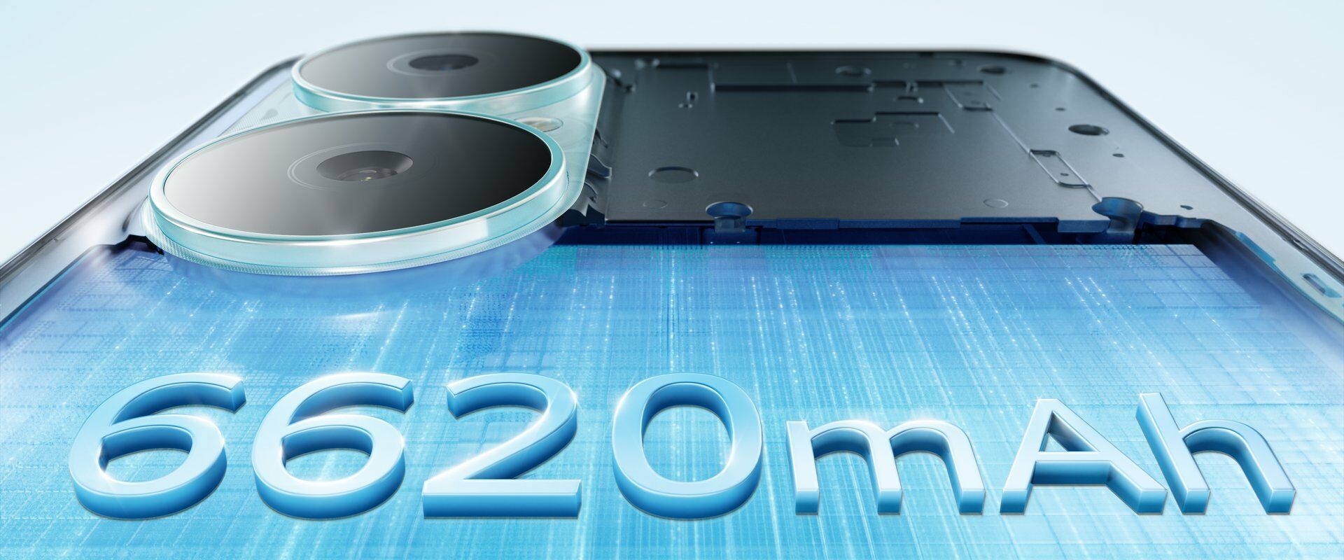 Huawei nova Y73 6620 mAh battery structure diagram