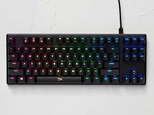 RGB backlit keys