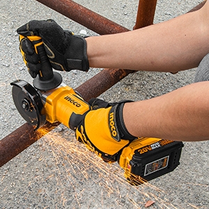 INGCO Brushless Motor Lithium-ion angle grinder