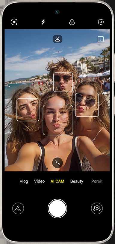 Auto Zoom Selfies