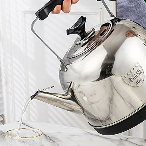 JP Jamesport Automatic 7.5L Stainless Steel Electric Kettle, Electric Boiling Water Kettles,Stainless Steel Household Electric Kettle Water Kettle AU Plug Household Fast Heating Electric Boiling Tea (Size: 7.5L) image