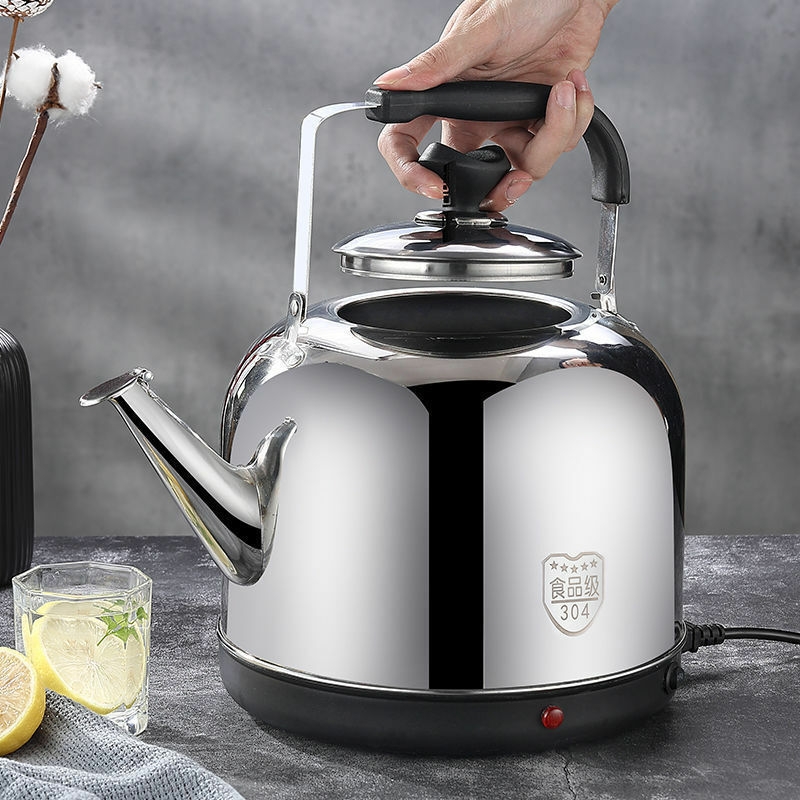 JP Jamesport Automatic 7.5L Stainless Steel Electric Kettle, Electric Boiling Water Kettles,Stainless Steel Household Electric Kettle Water Kettle AU Plug Household Fast Heating Electric Boiling Tea (Size: 7.5L) image