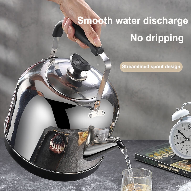 JP Jamesport Automatic 7.5L Stainless Steel Electric Kettle, Electric Boiling Water Kettles,Stainless Steel Household Electric Kettle Water Kettle AU Plug Household Fast Heating Electric Boiling Tea (Size: 7.5L) image