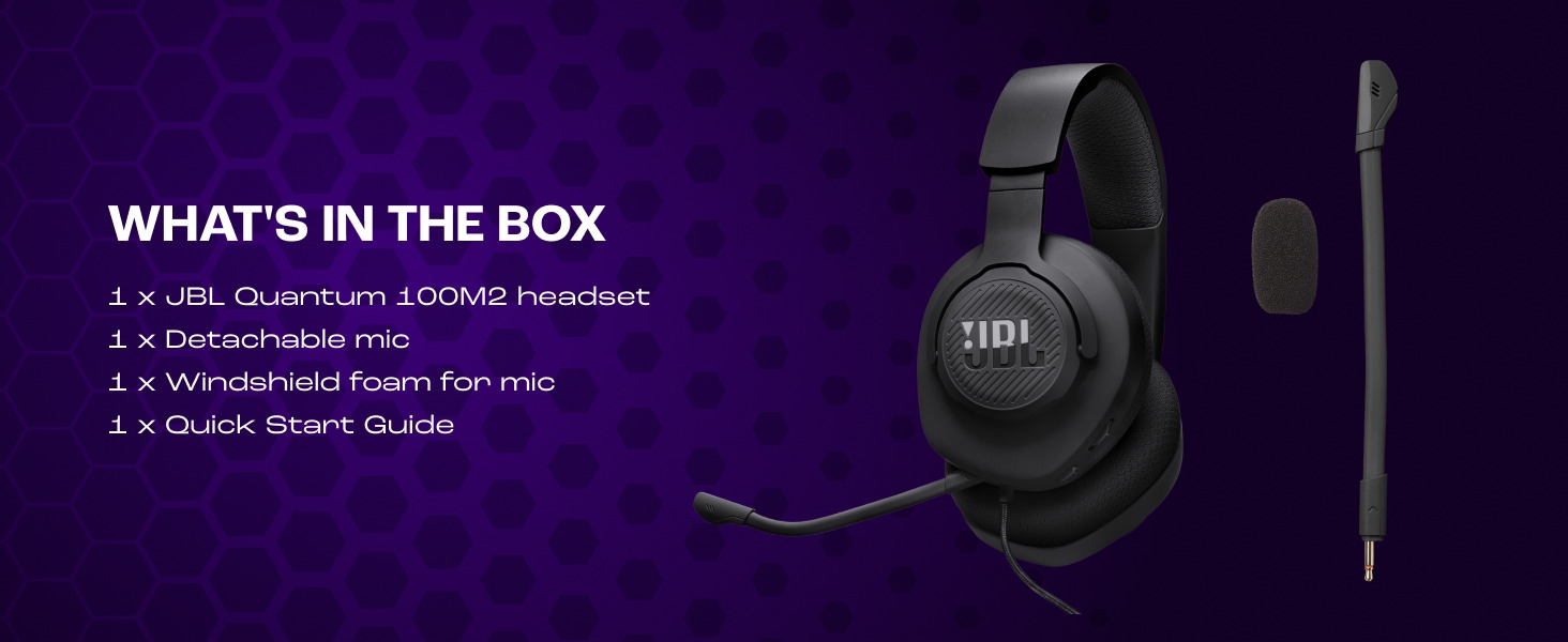 JBL Quantum 100M2 headphones