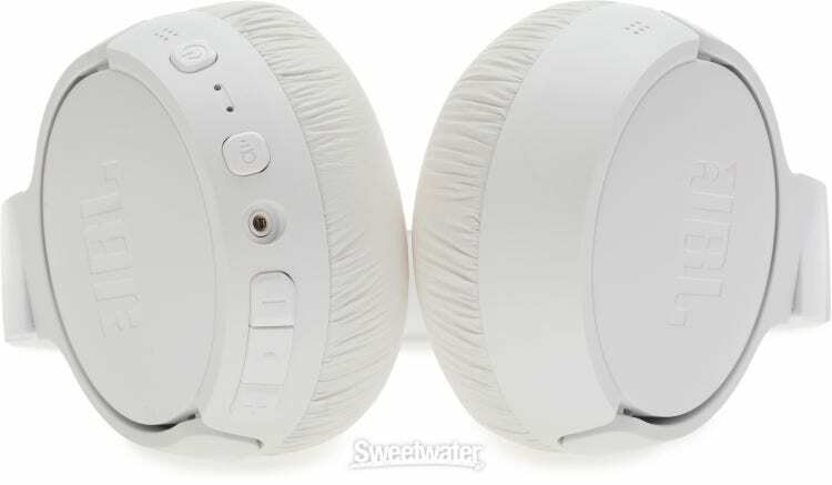 JBL Tune 670NC On-ear Wireless Headphones with Adaptive Noise Canceling -  White - Sweetwater