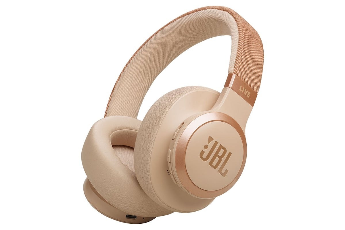 JBL Live 770NC Over-Ear Wireless Noise Cancelling Headphone - Sand