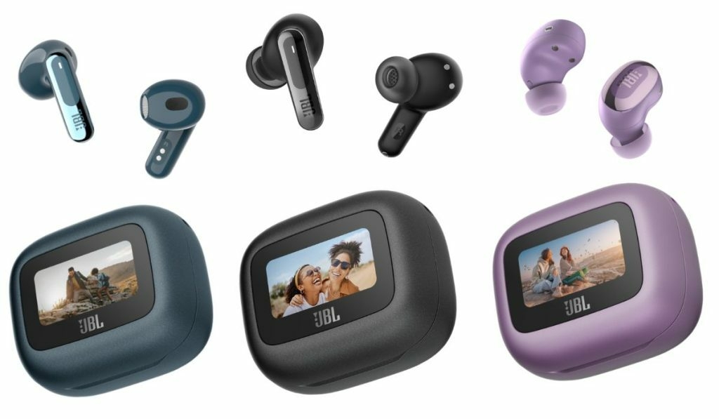 JBL Live TWS 3 series with 1.45″ display for case, Hi-Res audio announced