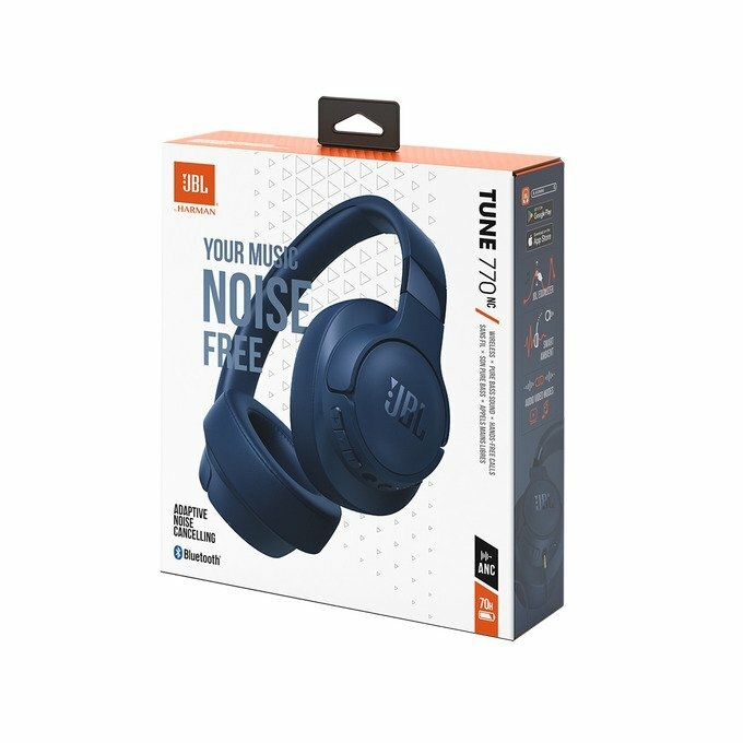 JBL TUNE770NC Wireless Noise Cancelling Over-Ear Headphones - Blue -  Hotpoint Appliances Kenya