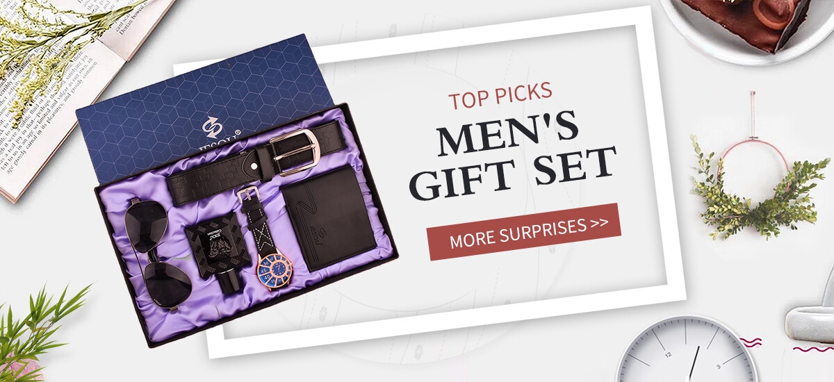 Jesou Collection Gift For Men.Watch + Sunglasses + Wallet + Perfume+ ...