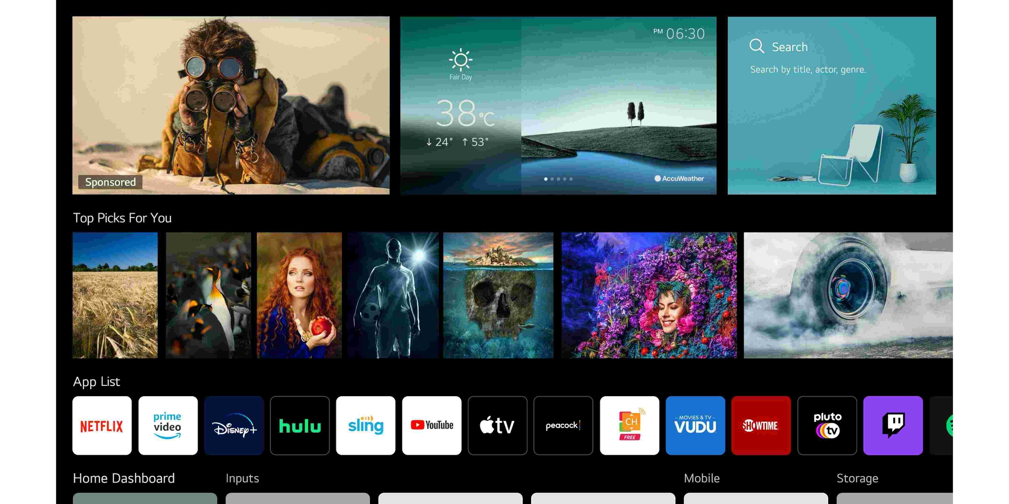 LG ThinQ AI Interface