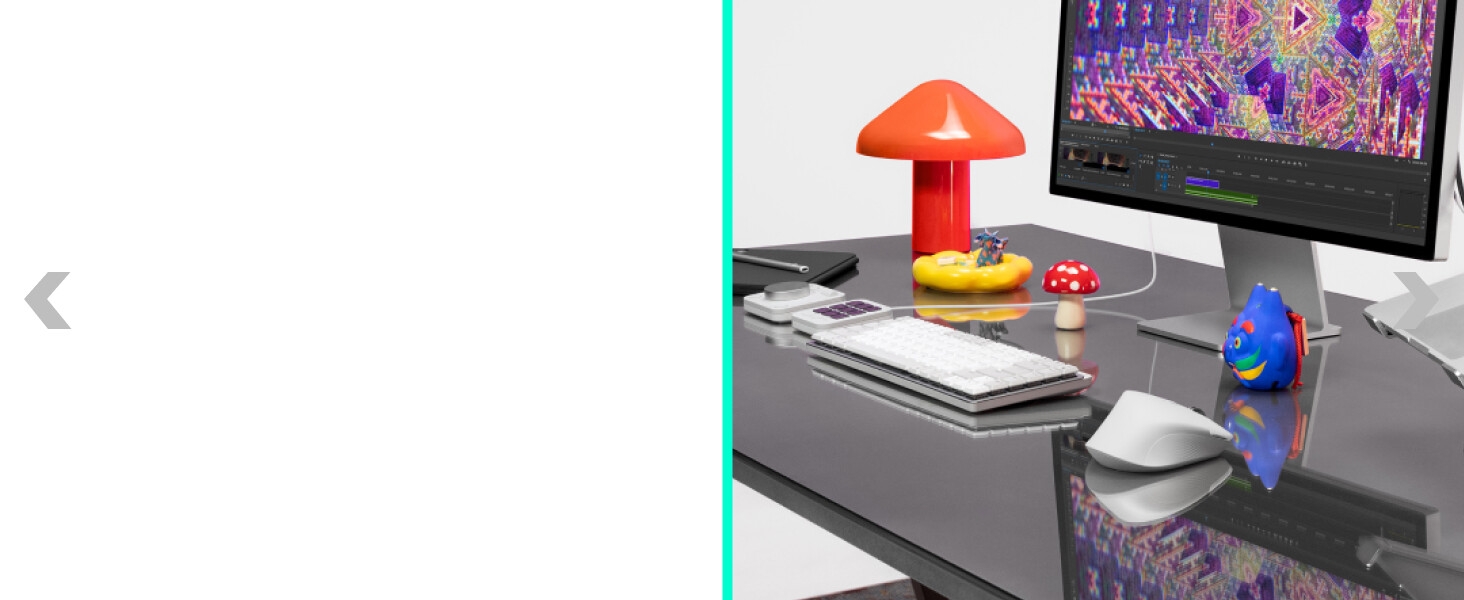 zoom of mx master 4 for mac wireless mouse in use