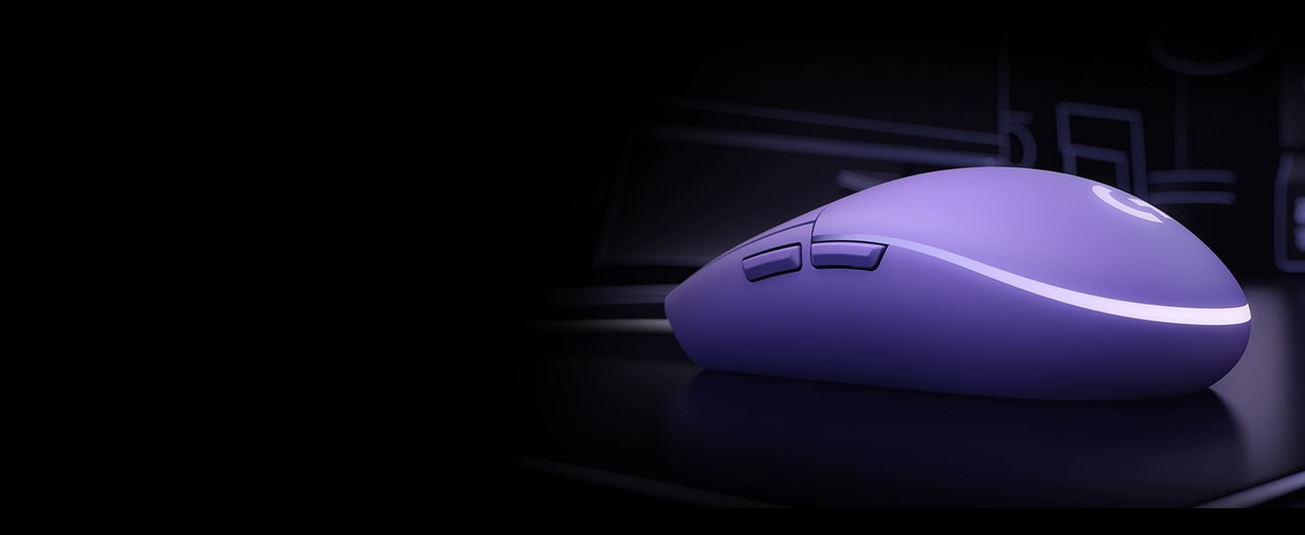 G203 LIGHTSYNC Wired Mouse