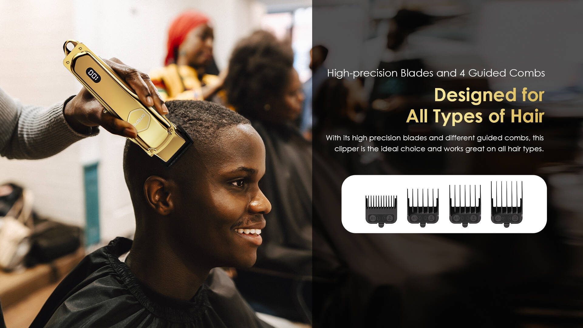 Professional Hair Clipper | oraimo OPC-CL30G | Professional Hair Clipper | Oraimo