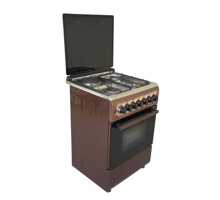 Standing Cooker, 60cm X 60cm, 3 1, Electric Oven, Light Brown TDF