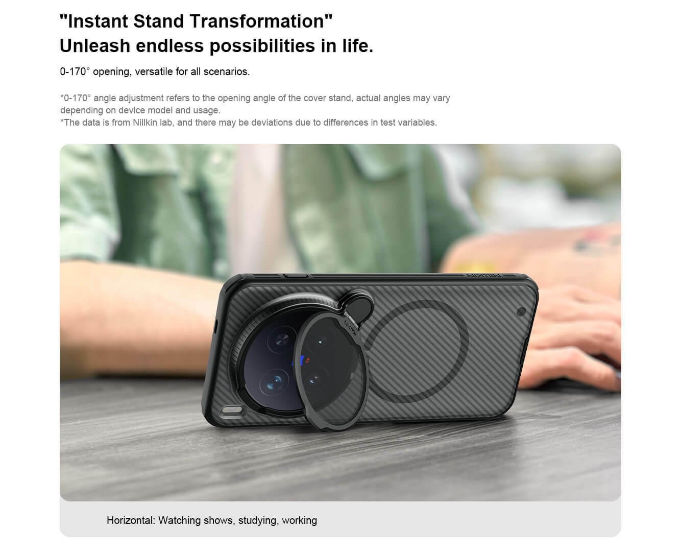 Nillkin Camshield Prop Magnetic Camera protective cover case for Vivo X300 Pro